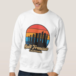  San Francisco Sunset Skyline スウェットシャツ