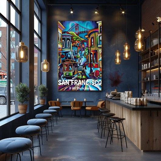 San Francisco: Todo Comienza Aquí. ポスター