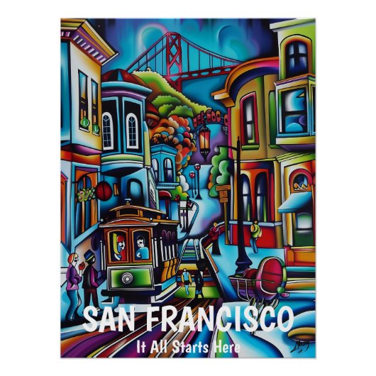 San Francisco: Todo Comienza Aquí. ポスター (正面)