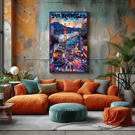 San Francisco: Todo Comienza Aquí. Contemporáneo. ポスター