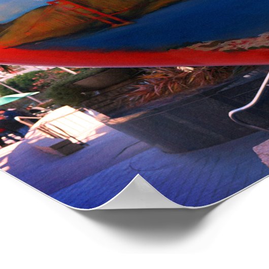 San Francisco Union Square Heart Poster ポスター (角)