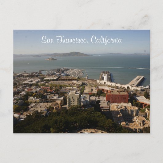 San Francisco View #1はがき ポストカード (正面)