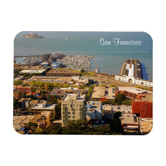 San Francisco View #5マグネット マグネット (横)