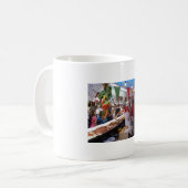 San Gennaroの饗宴少しイタリア、ニューヨークシティ コーヒーマグカップ (正面左)