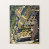 San Gimignano Old Town, Siena, Tuscany，イタリア2 ジグソーパズル (縦)