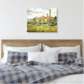 San Gimignano, Tuscany – イタリアのキャンバス印刷 キャンバスプリント (インサイチュ (寝室))