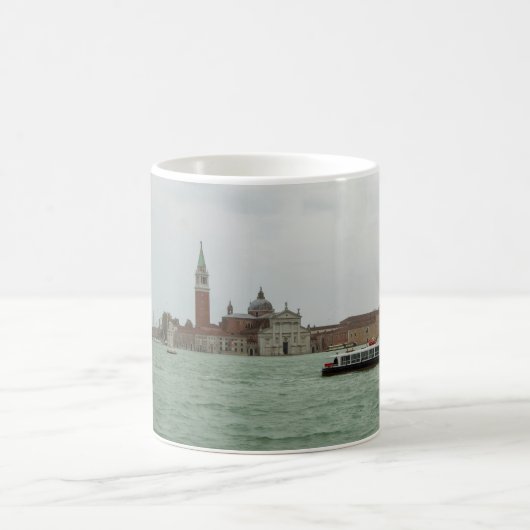 San Giorgio Maggiore Church & Venetian Lagoon コーヒーマグカップ (中央)