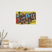 San Jose,カリフォルニア州ラージレターシーン2 ポスター (キッチン)