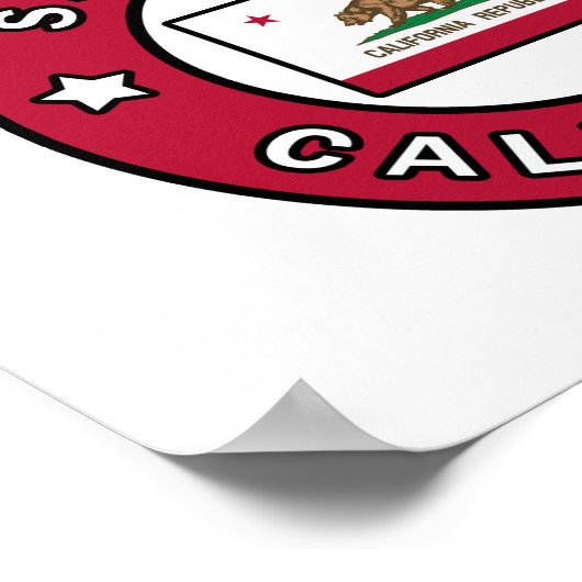 San Jose California ポスター (角)