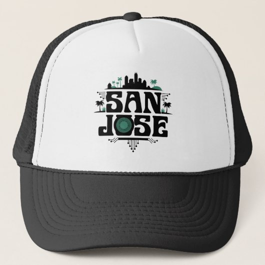 San Jose California United States キャップ (正面)