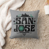 San Jose California United States クッション (ブランケット)