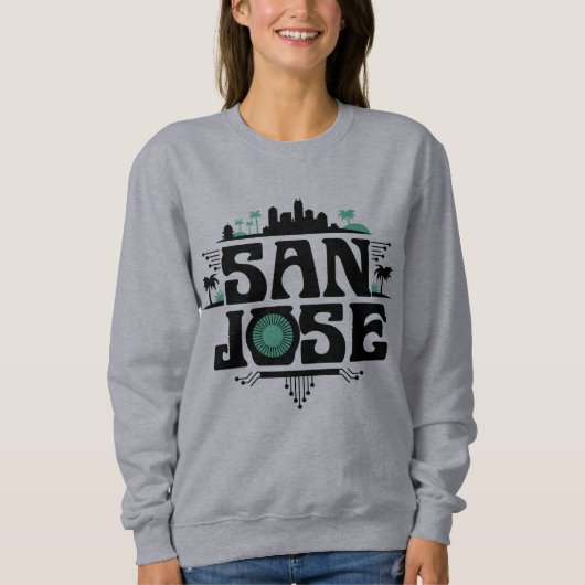 San Jose California United States スウェットシャツ (正面)