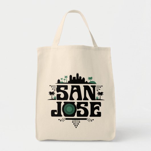 San Jose California United States トートバッグ (正面)