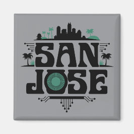 San Jose California United States マグネット