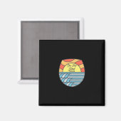 San Jose Island Texas Tx Atlantic Sunrise Vacation マグネット (正面/裏面)