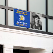 San Jose State Spartans | 卒業おめでとう 横断幕 (ビルの外側)