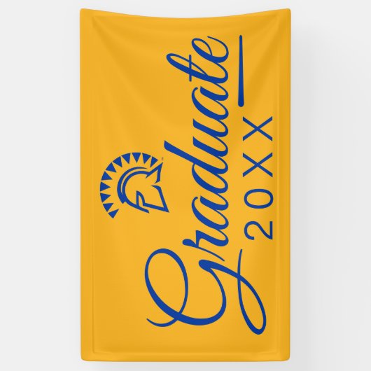 San Jose State Spartans | 卒業 横断幕 (縦)
