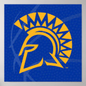 San Jose State Spartans State Basketball ポスター (正面)