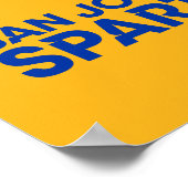 San Jose State Spartans Wordmark ポスター (角)