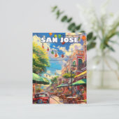 San José, the vibrant heart of Costa Rica ポストカード (スタンド正面)