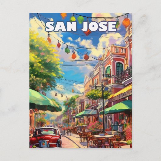 San José, the vibrant heart of Costa Rica ポストカード (正面)