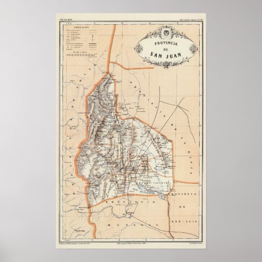 San Juan, Argentina ポスター (正面)