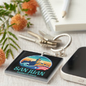 San Juan Puerto Rico キーホルダー (正面右)