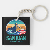 San Juan Puerto Rico キーホルダー (裏面)