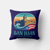 San Juan Puerto Rico クッション (裏面)