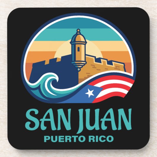 San Juan Puerto Rico コースター (正面)