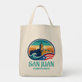San Juan Puerto Rico トートバッグ (裏面)