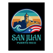 San Juan Puerto Rico ポスター (正面)