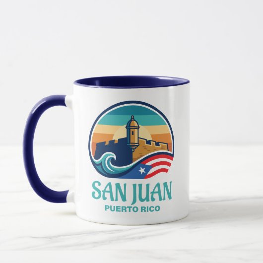 San Juan Puerto Rico マグカップ (左)