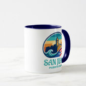 San Juan Puerto Rico マグカップ (正面右)