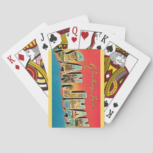 San Juan Puerto Rico Playing Cards トランプ (裏面)