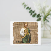 SAN JUDASのSTジュードのカスタマイズ可能なプロダクト ポストカード (スタンド正面)