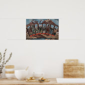 San Luis, Colorado - Large Letter Scenes ポスター (キッチン)