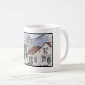 San Luis Obispoのモーテルのインの眺め コーヒーマグカップ (正面右)
