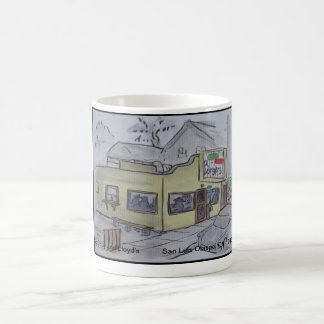 San Luis Obispo、矮小およびロイドの眺め コーヒーマグカップ