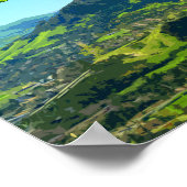 San Luis Obispo California Vintage ポスター (角)