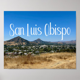 San Luis Obispo Terrace Hill Photography ポスター