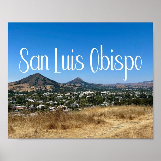 San Luis Obispo Terrace Hill Photography ポスター (正面)