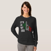 San Luis Potosi Mexicoこれは私のDnaメキシコ国旗にある Tシャツ (正面フル)