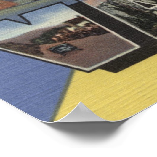 San Luis Valley, Colorado - Large Letter ポスター (角)