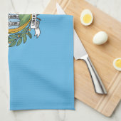 San Marino Flag キッチンタオル (四つ折り)