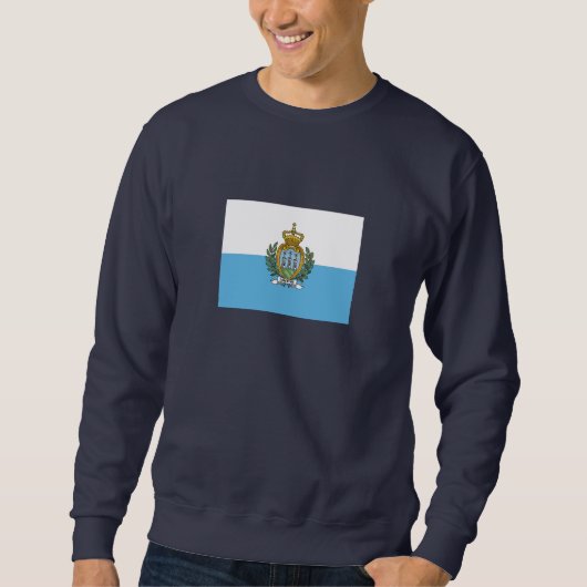San Marino Flag スウェットシャツ (正面)