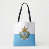San Marino Flag トートバッグ (正面)