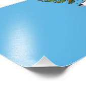 San Marino Flag フォトプリント (角)