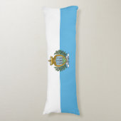 San Marino Flag ボディピロー (正面縦)