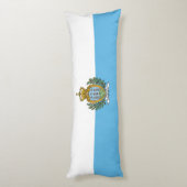 San Marino Flag ボディピロー (裏面 (縦))